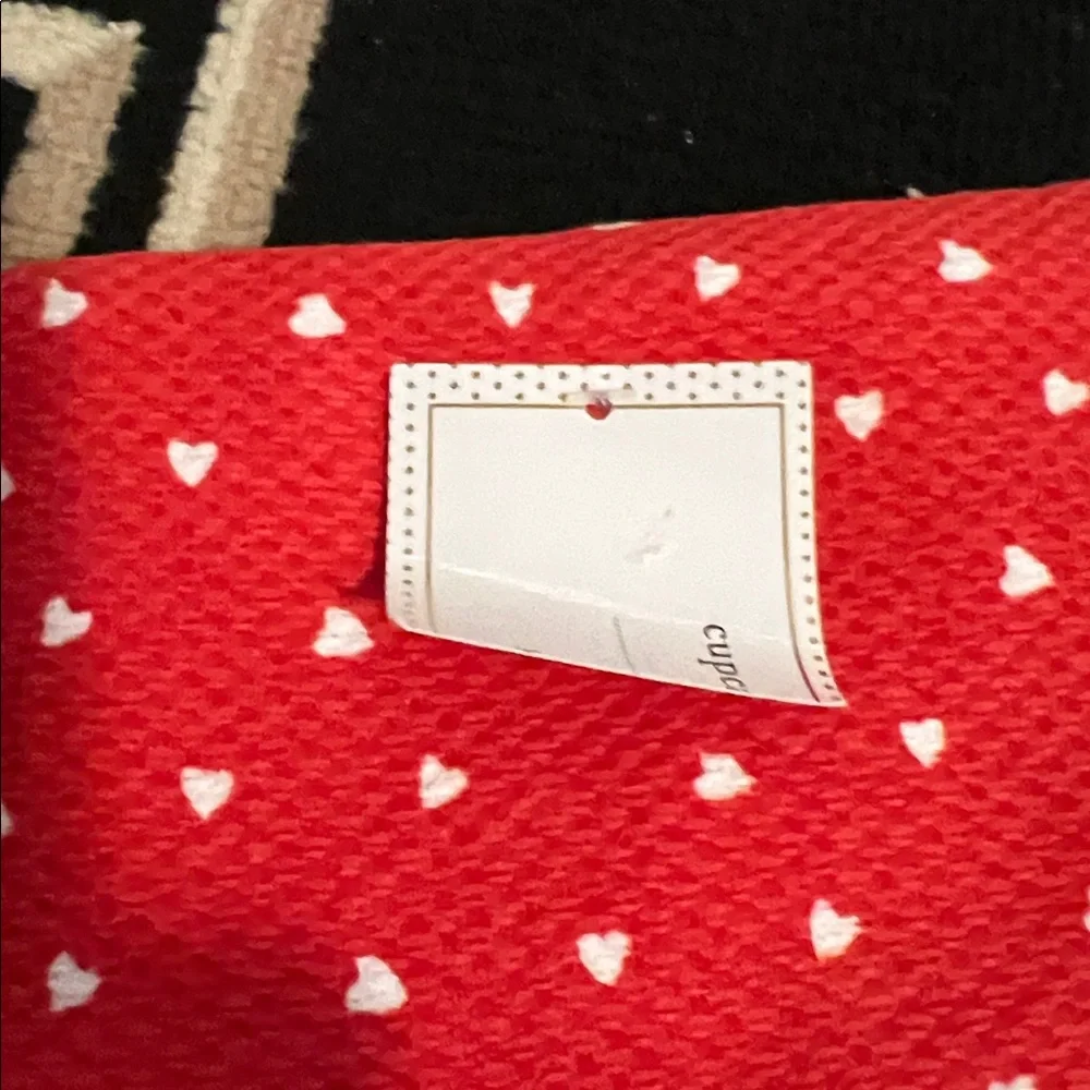 Cupcakes and Cashmere BE MINE Valentine Dog Kitchen Towel